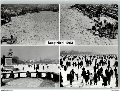 Zürichsee - Seegfrörni 1963 - 39695523