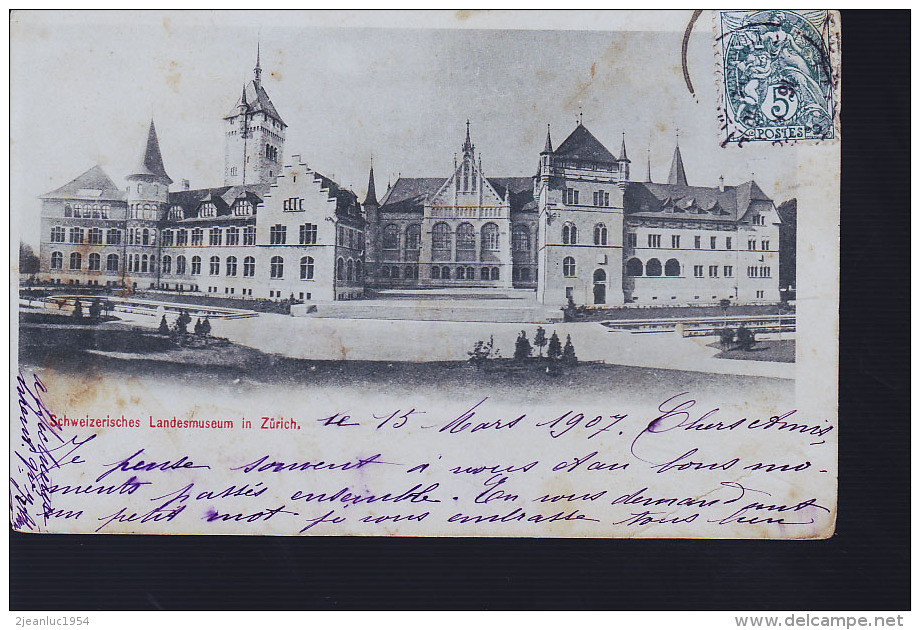 SCHWEIZERISCHES LANDESMUSEUM IN ZURICH
