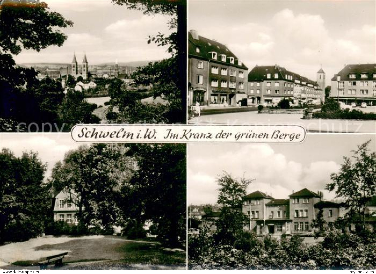Schwelm Panorama Teilansichten