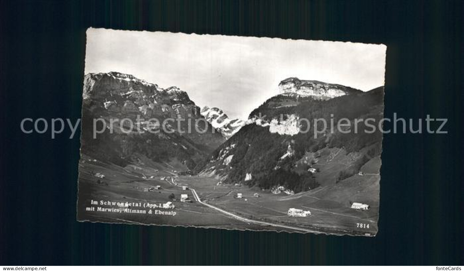 Schwende IR Schwendetal altmann Ebenalp