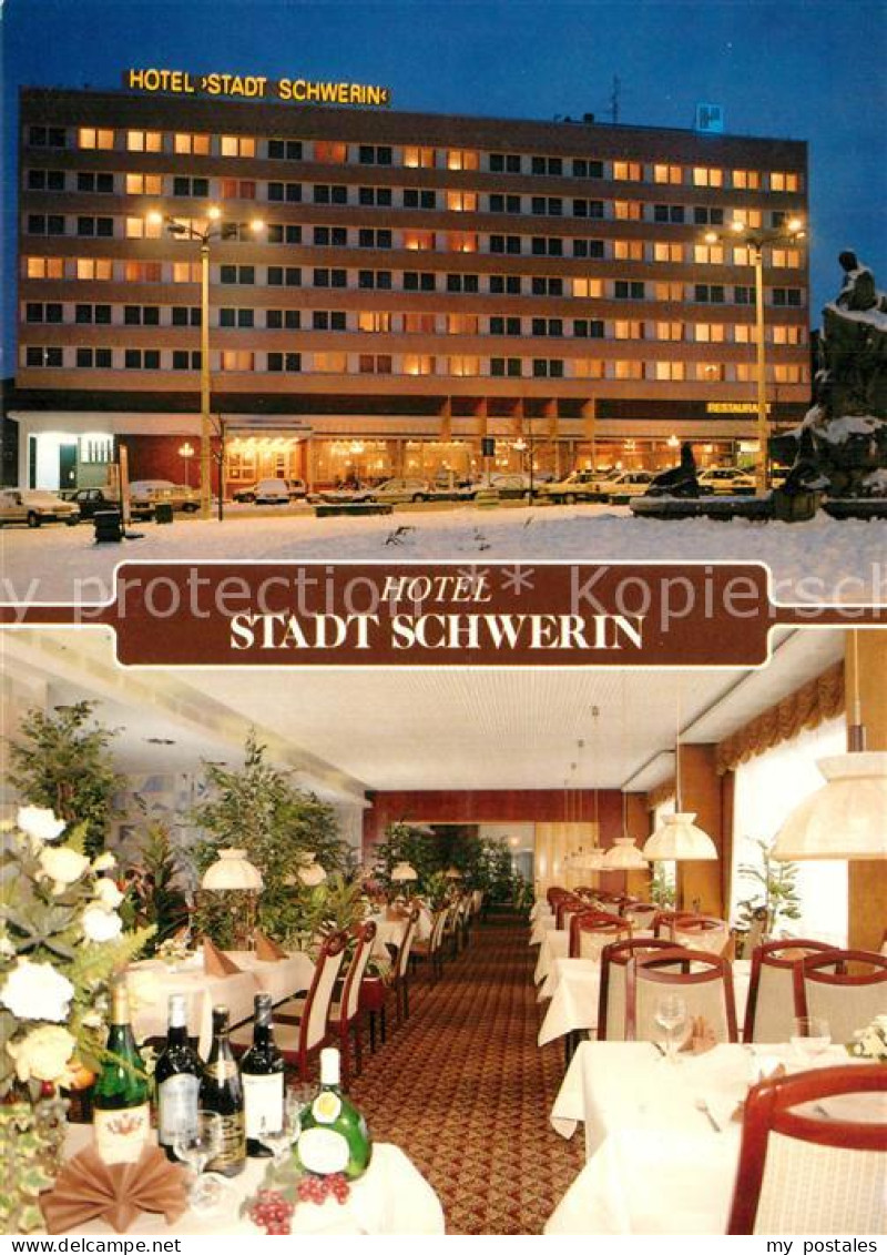 Schwerin Mecklenburg Hotel Stadt Schwerin Gastraum