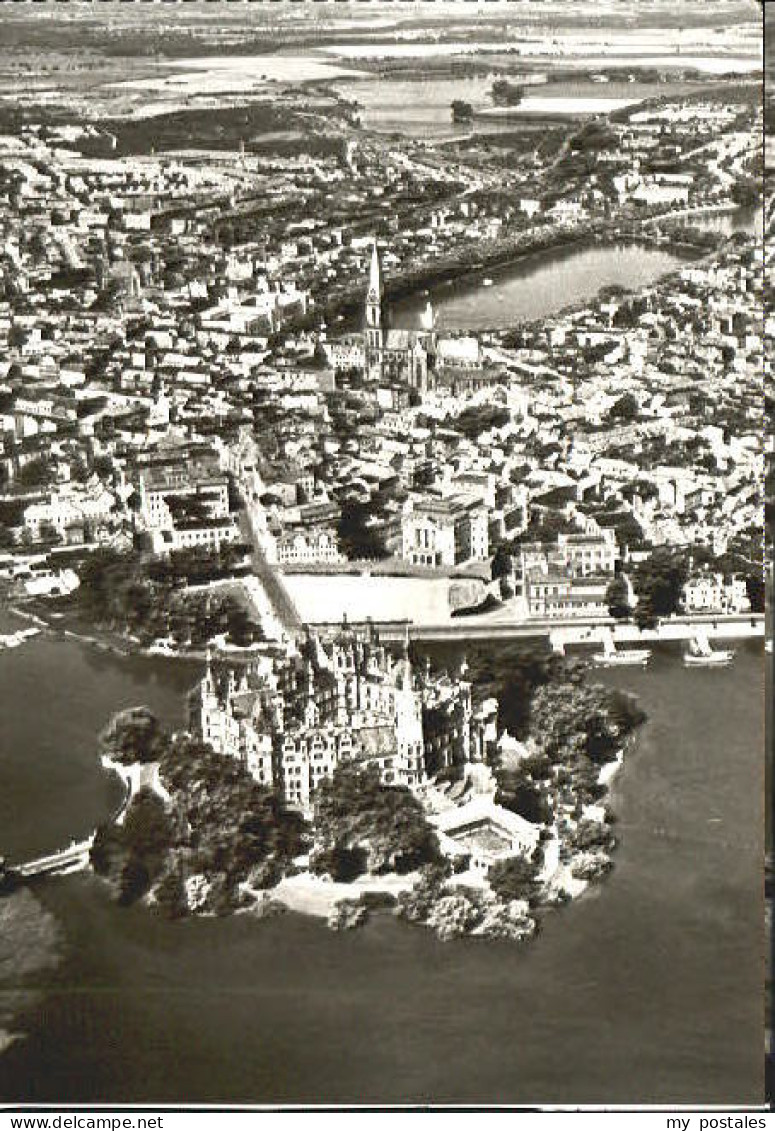 Schwerin Mecklenburg Schwerin Fliegeraufnahme