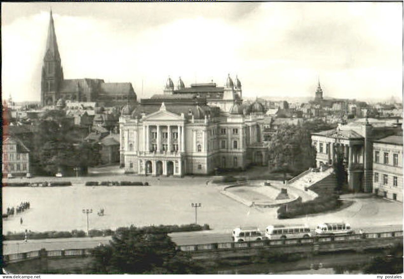 Schwerin Mecklenburg Schwerin Theater Museum Dom