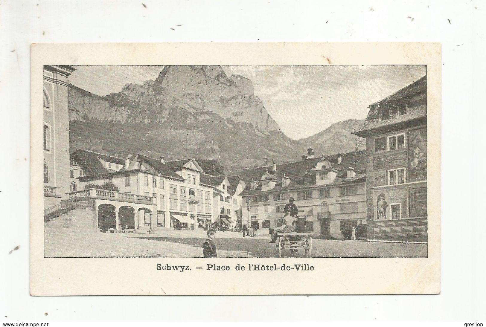 SCHWYTZ PLACE DE L'HOTEL DE VILLE
