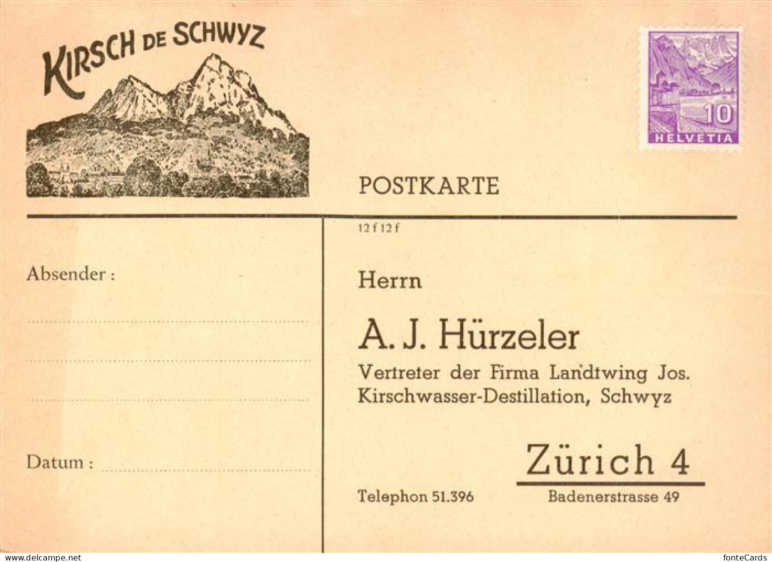 Schwyz SZ Kirsch de Schwyz