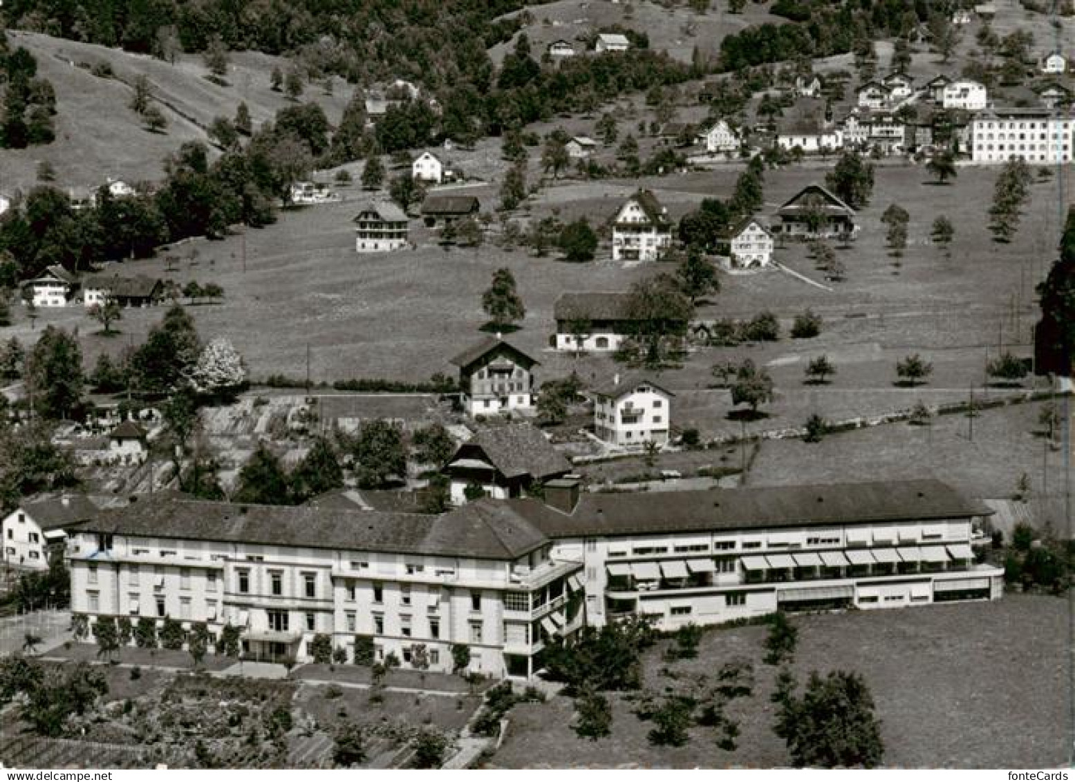 Schwyz SZ Krankenhaus Schwyz Fliegeraufnahme
