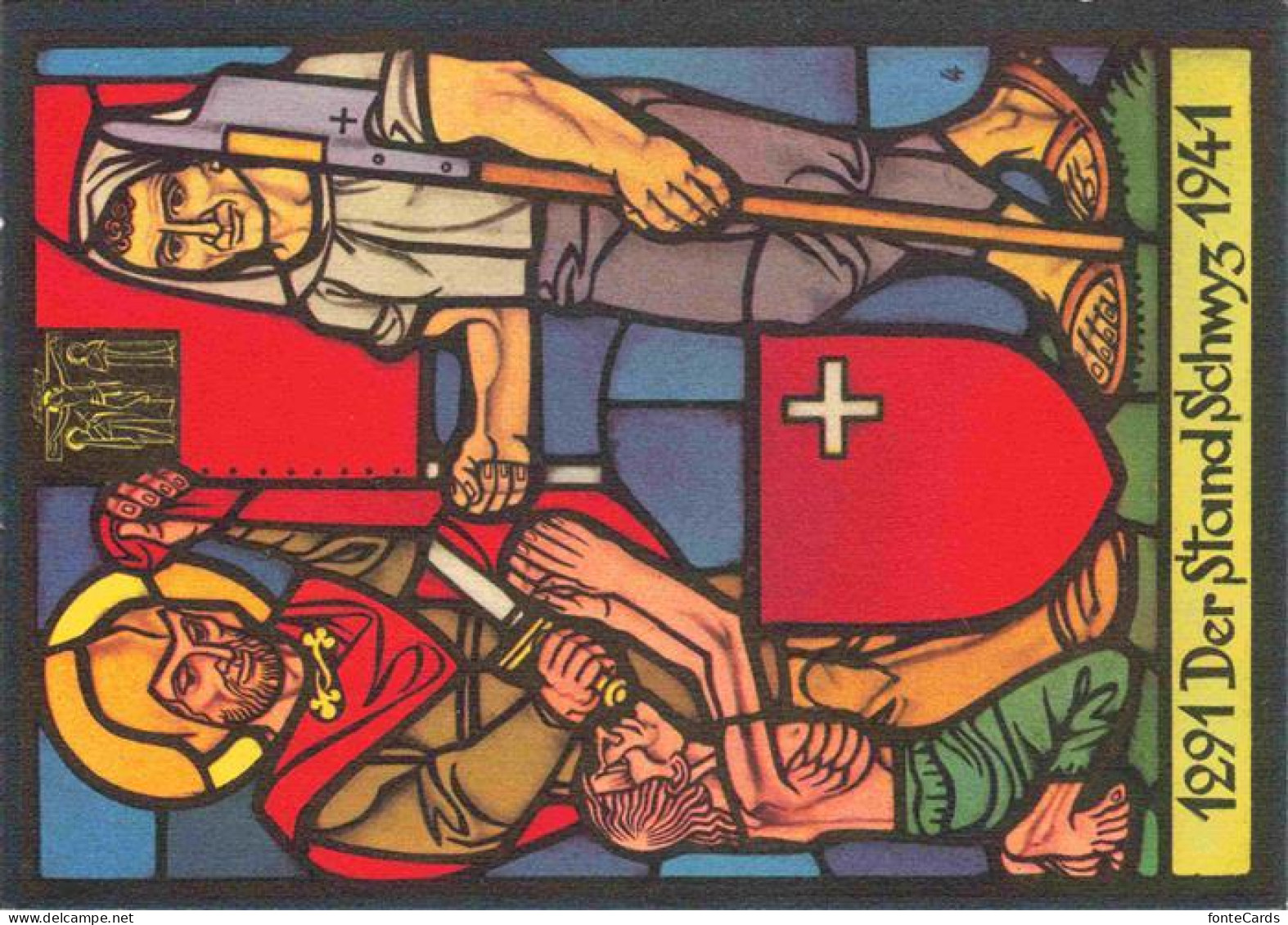 SCHWYZ SZ Schwyzer Standesscheibe