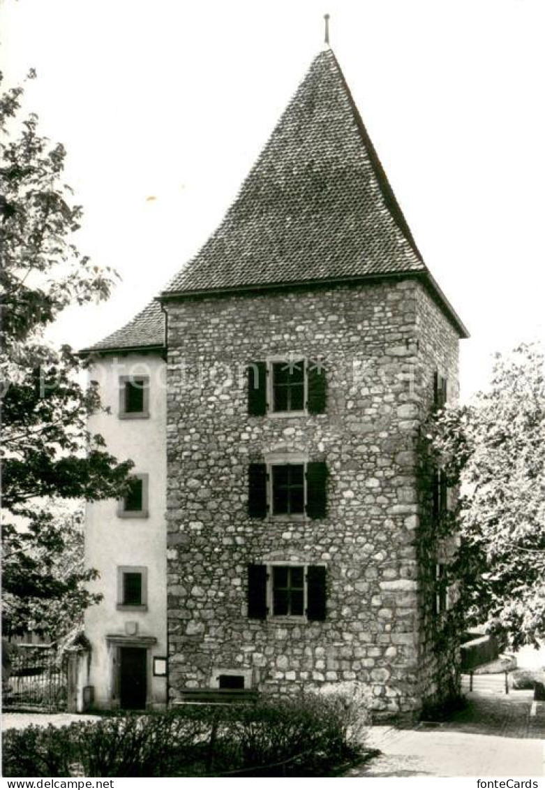 Schwyz SZ Turmmuseum frueher Archivturm