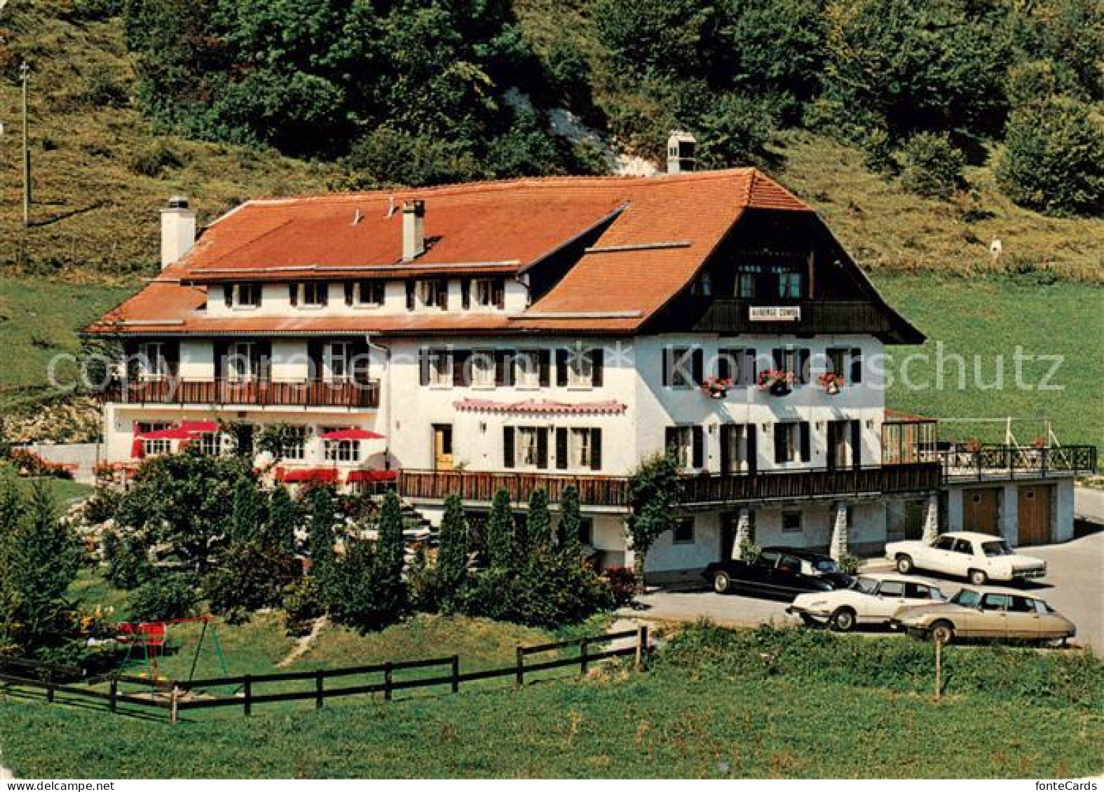 Sciernes-d Albeuve Les Auberge Comba