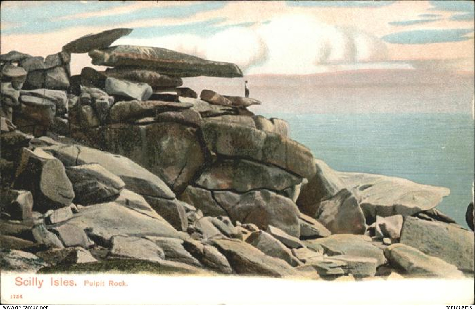 Scilly Isles Pulpit Rock