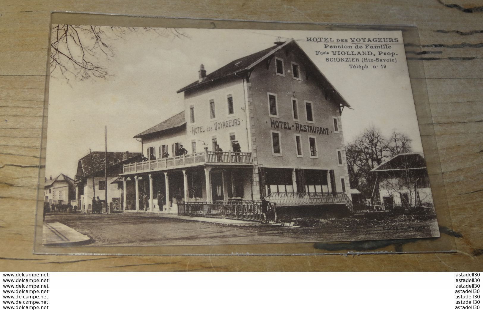 SCIONZIER : hotel des voyageurs .............. 7029