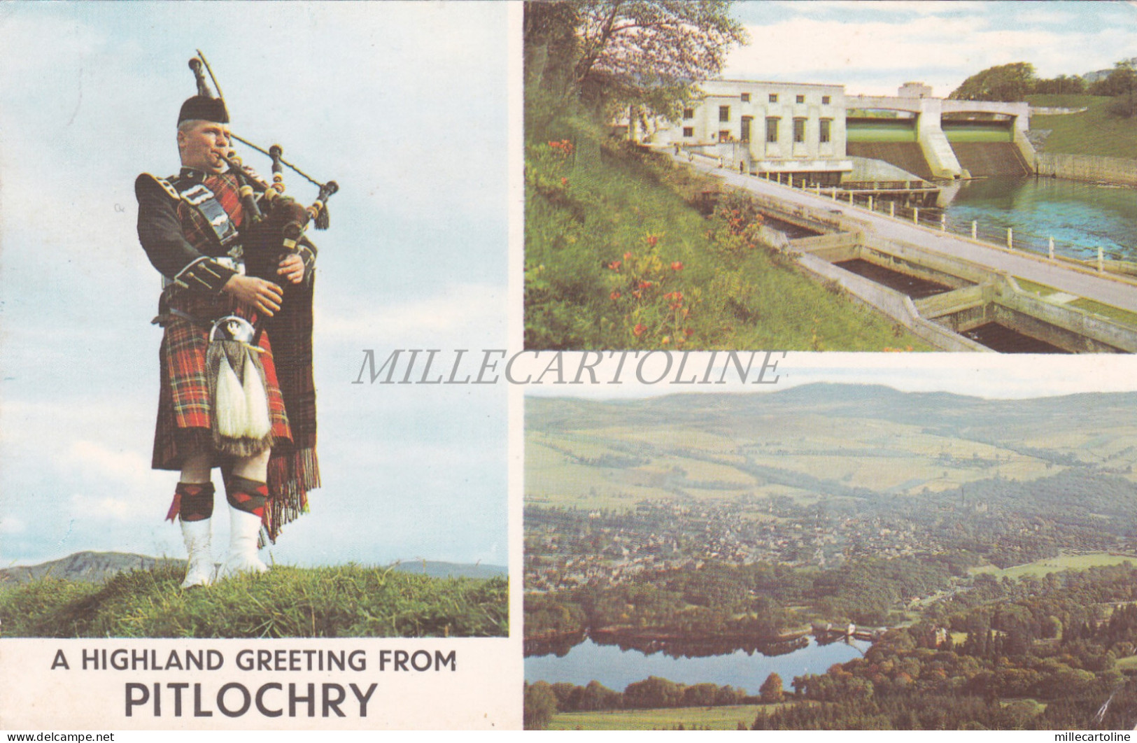 SCOTLAND - A Highland Greeting from Pitlochry