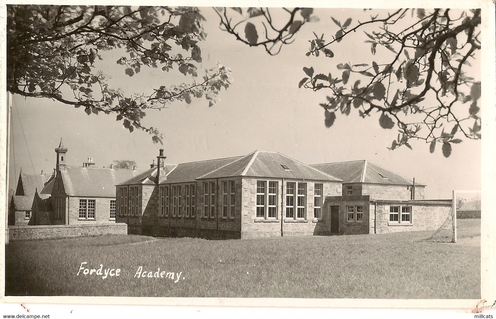 SCOTLAND BANFFSHIRE   FORDYCE ACADEMY  RP  pu 1958