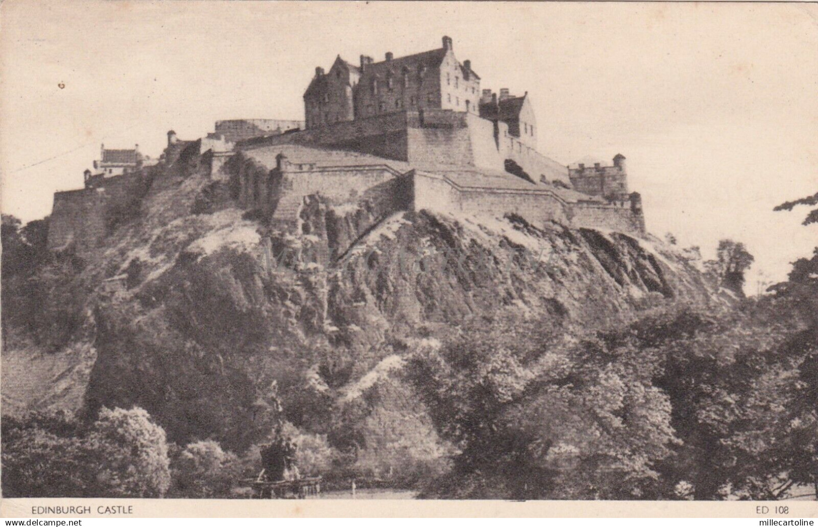 SCOTLAND - Edinburgh - Castle 1956