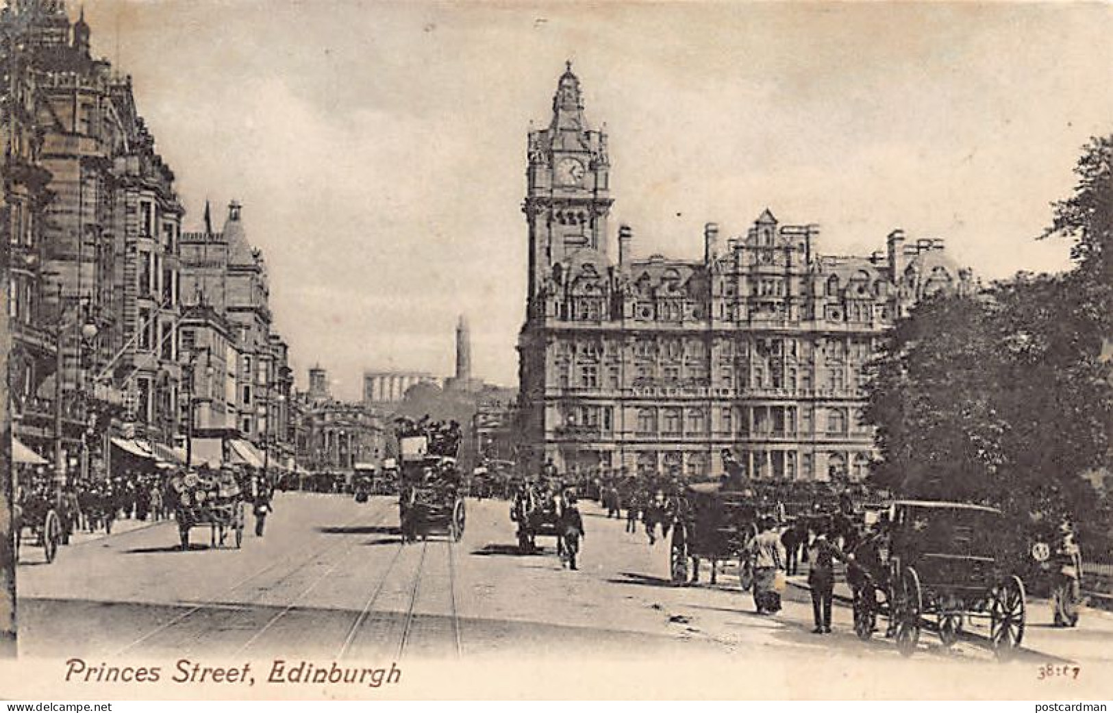 Scotland - EDINBURGH - Princes Street