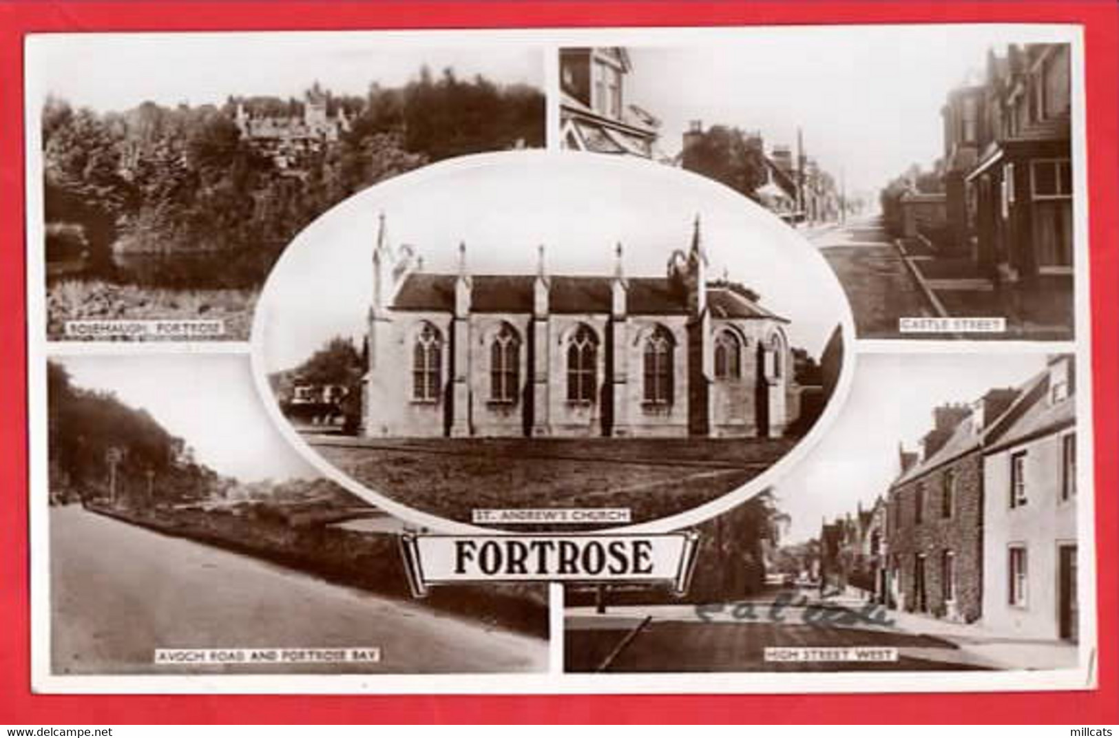 SCOTLAND   MORAY  FORTROSE    MULTI VIEW RP