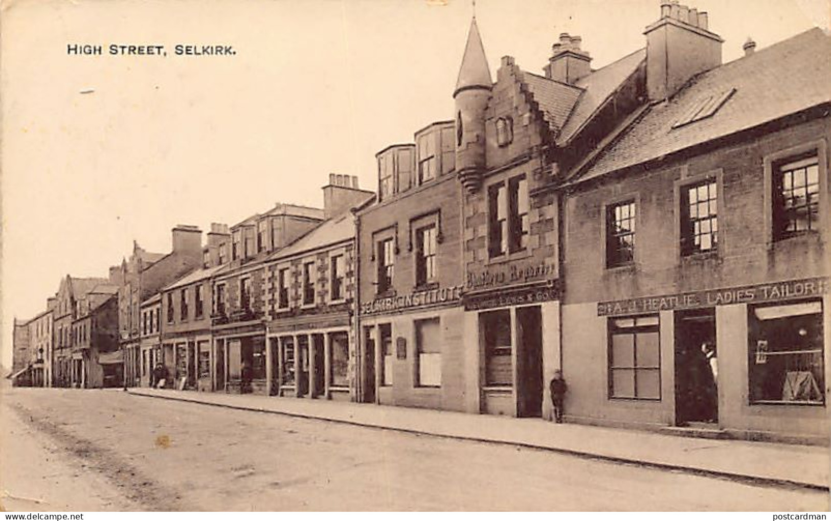 Scotland - SELKIRK High Street