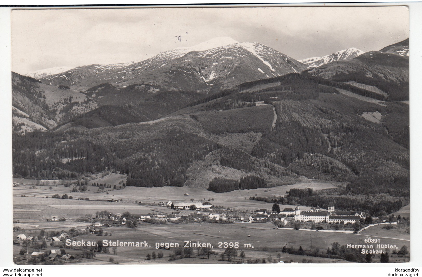 Seckau old postcard unused b170915