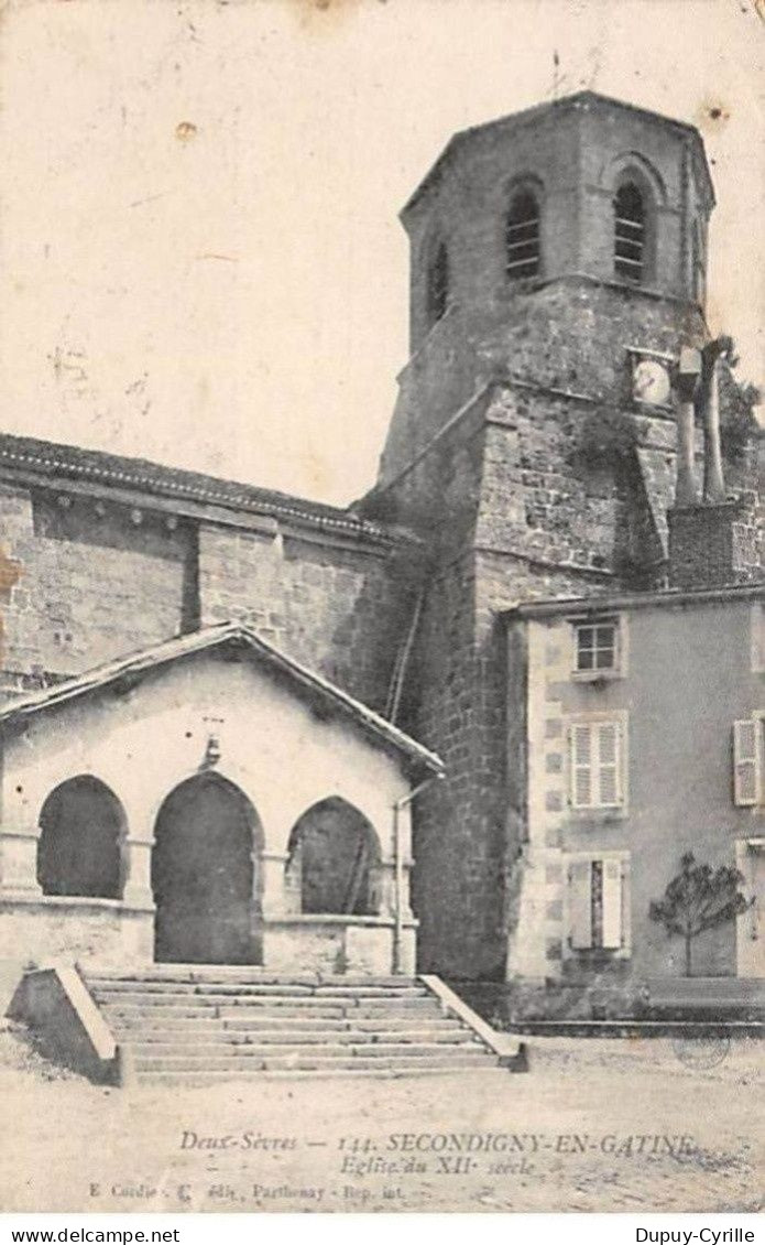 SECONDIGNY EN GATINE - Eglise - très bon état