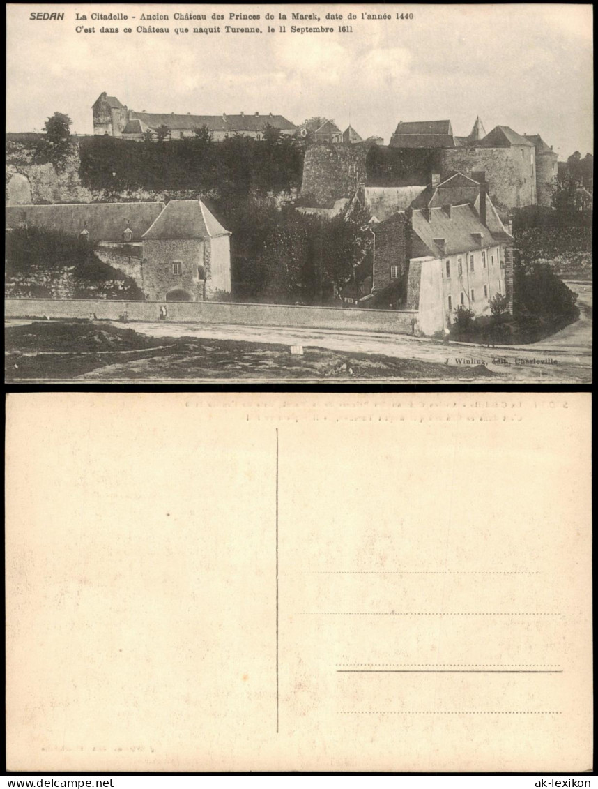 Sedan Sedan Zitadelle und Schloss der Fürsten von der Mark, Sedan 1910