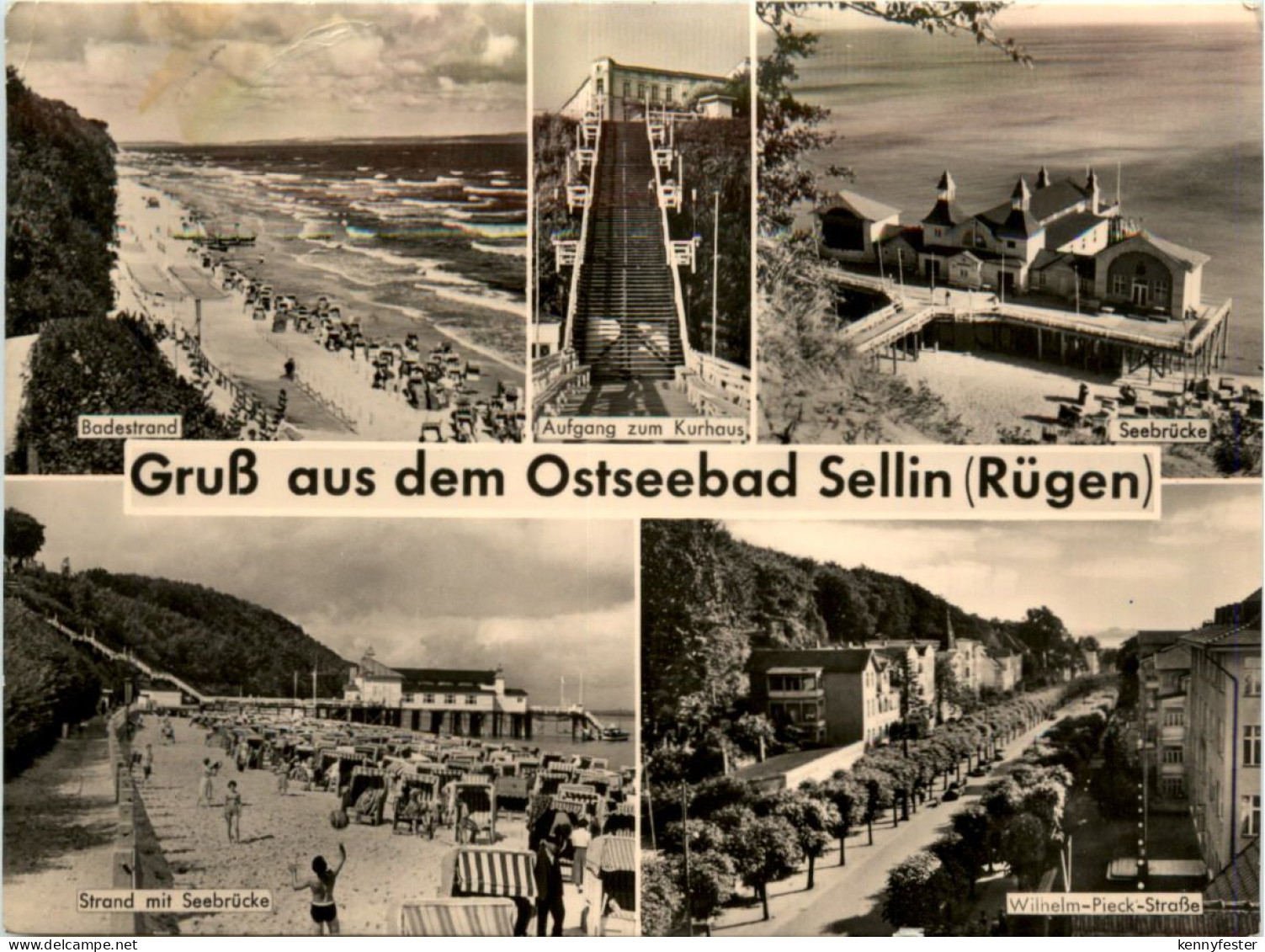 Seebad Sellin/Rügen, div. Bilder