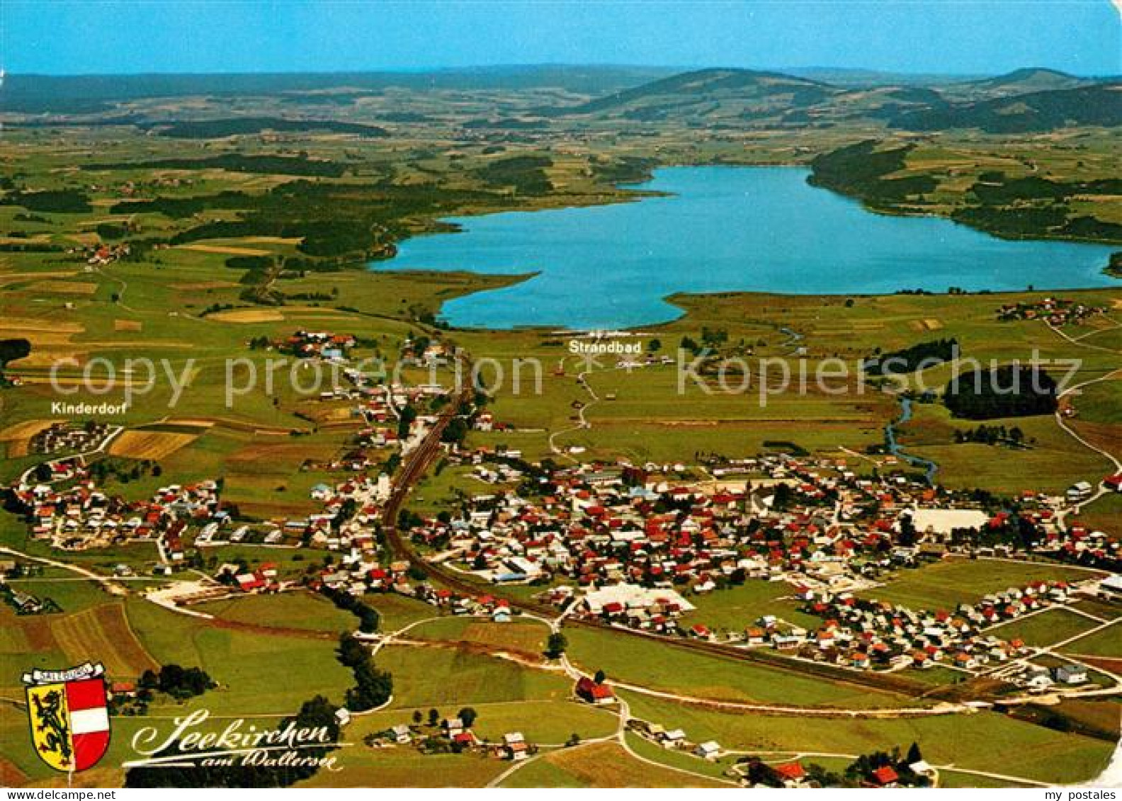 Seekirchen Wallersee Fliegeraufnahme