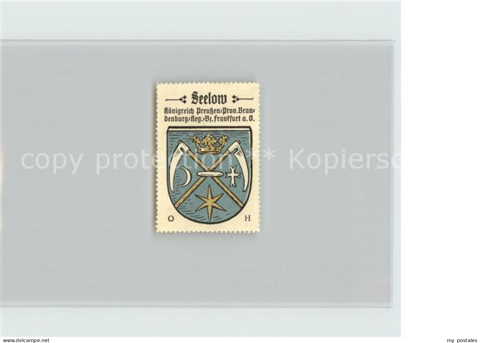 Seelow Koenigreich Preussen Bezirk Frankfurt Oder
