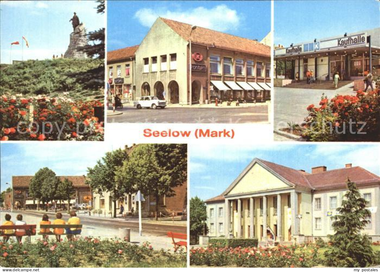 Seelow Maerkisch-Oderland Brandenburg Gedenkstaette der Befreiung Konsum-Kontakt