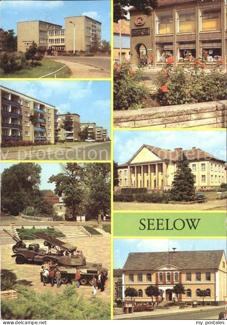 Seelow Maerkisch-Oderland Brandenburg Oberschule Karl Marx Rathaus