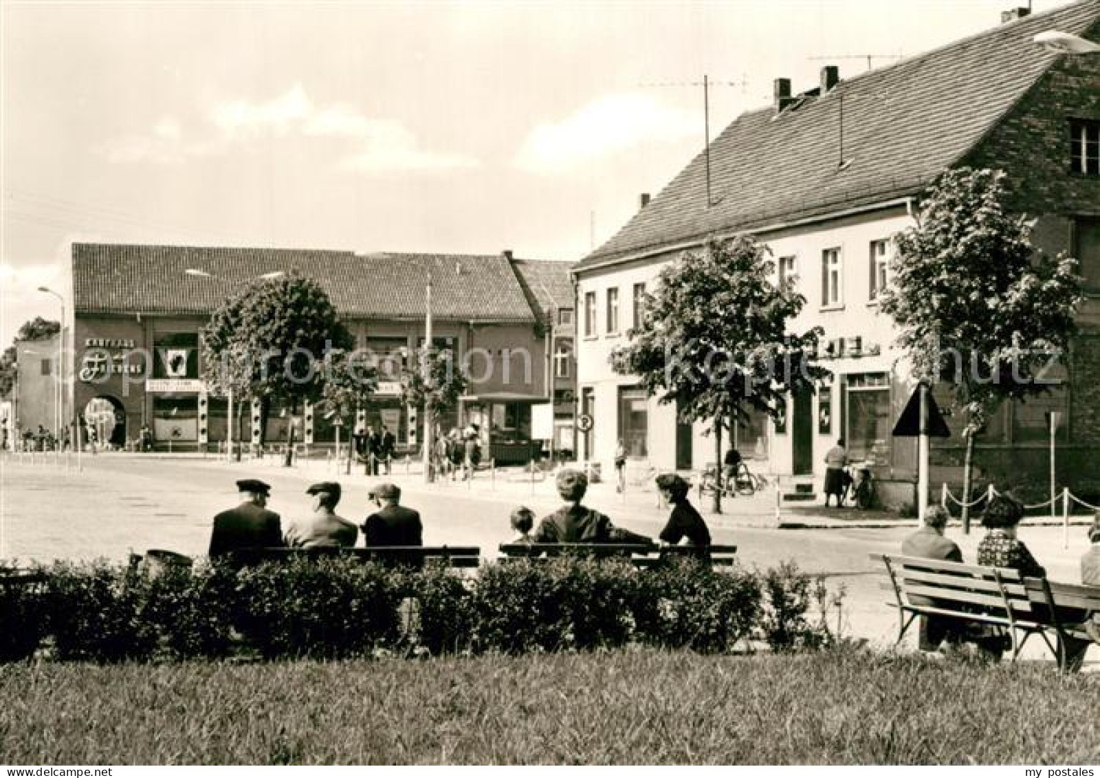 Seelow Maerkisch-Oderland Brandenburg Puschkinplatz