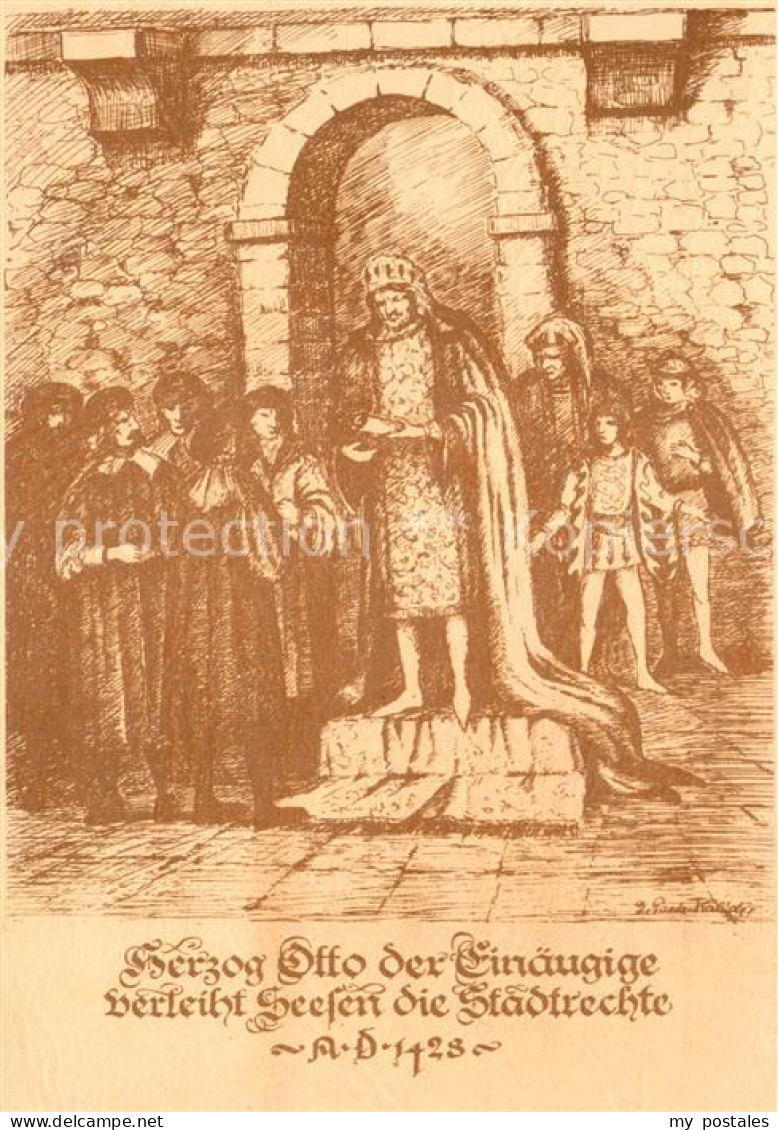 Seesen Harz Herzog Otto verleiht Seesen d. Stadtrechte