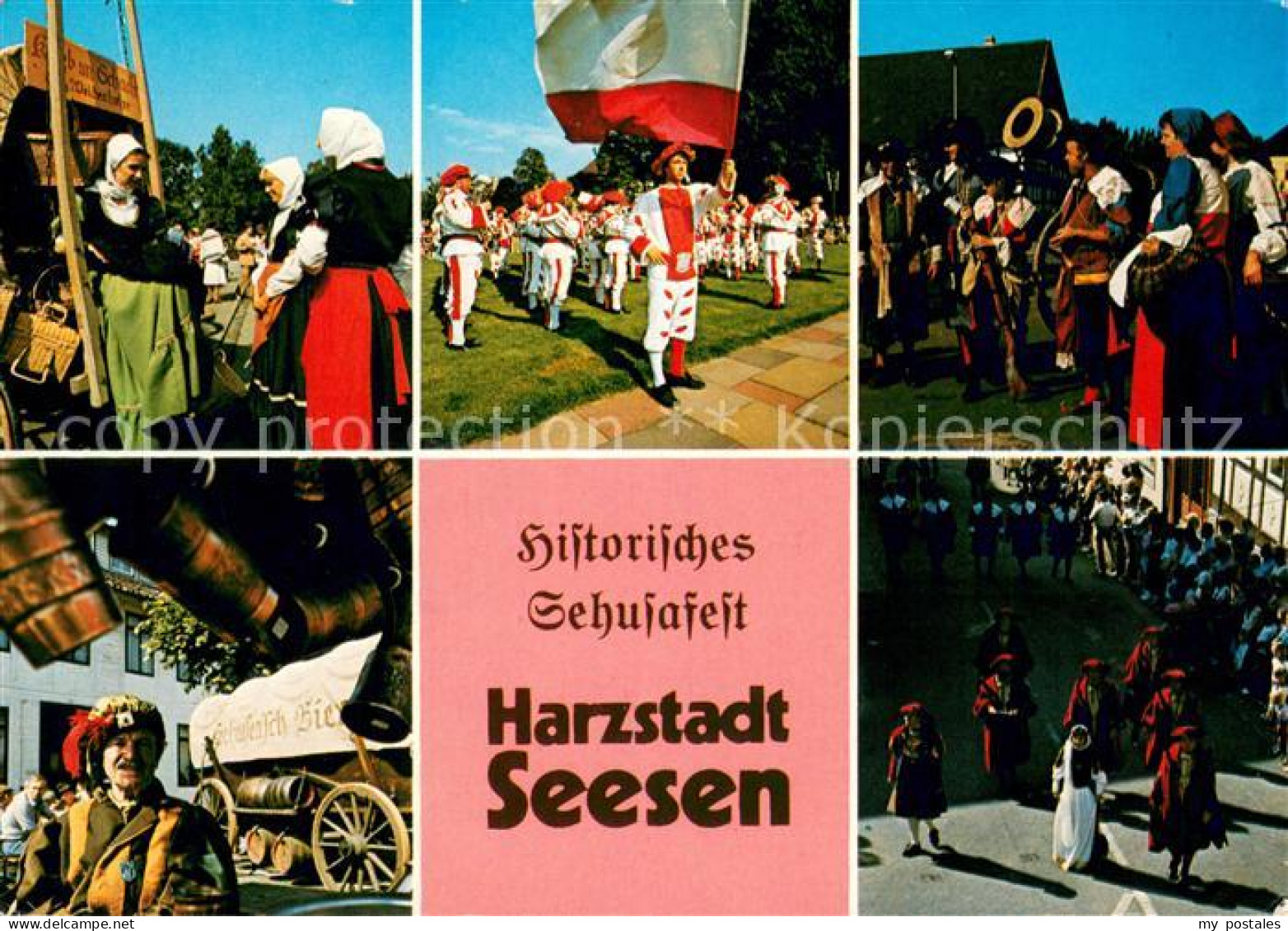 Seesen Harz Historisches Sehusafest Trachtengruppen