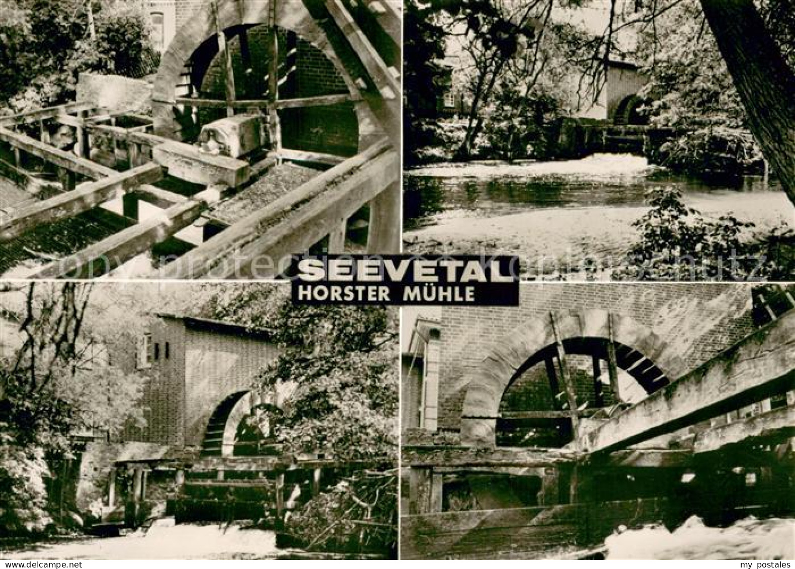Seevetal Horster Muehle Wasserrad