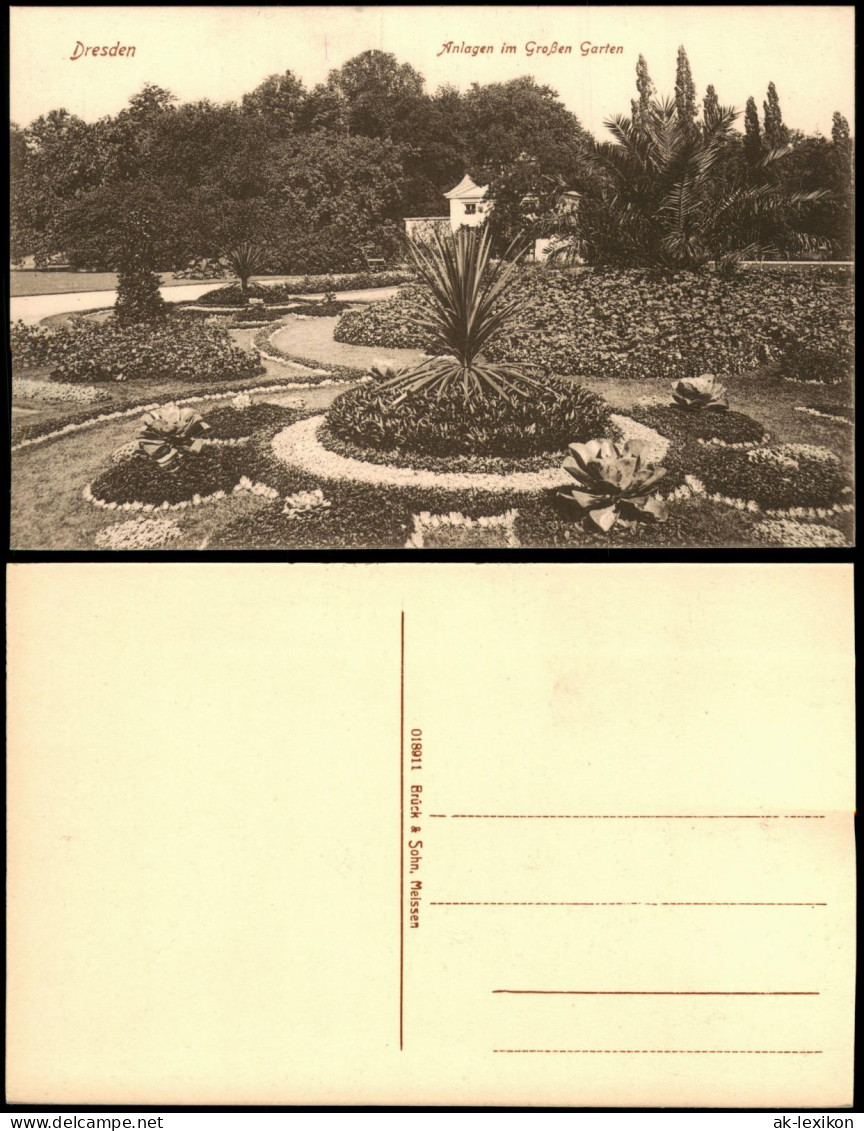Seevorstadt-Ost/Großer Garten-Dresden Anlagen im Großen Garten - Haus 1915