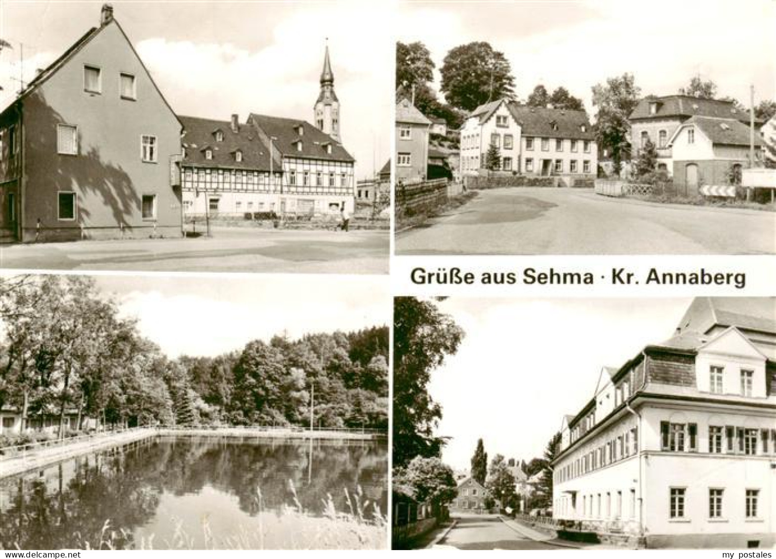 Sehma Ortsansichten Freibad