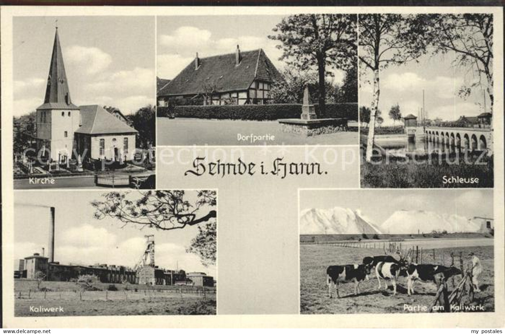 Sehnde Schleuse Kaliwerk Kirche