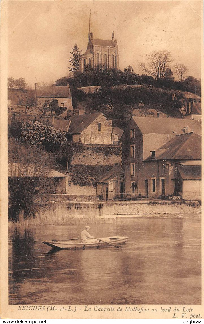 SEICHES SUR LE LOIR     CHAPELLE DE MATHEFLON