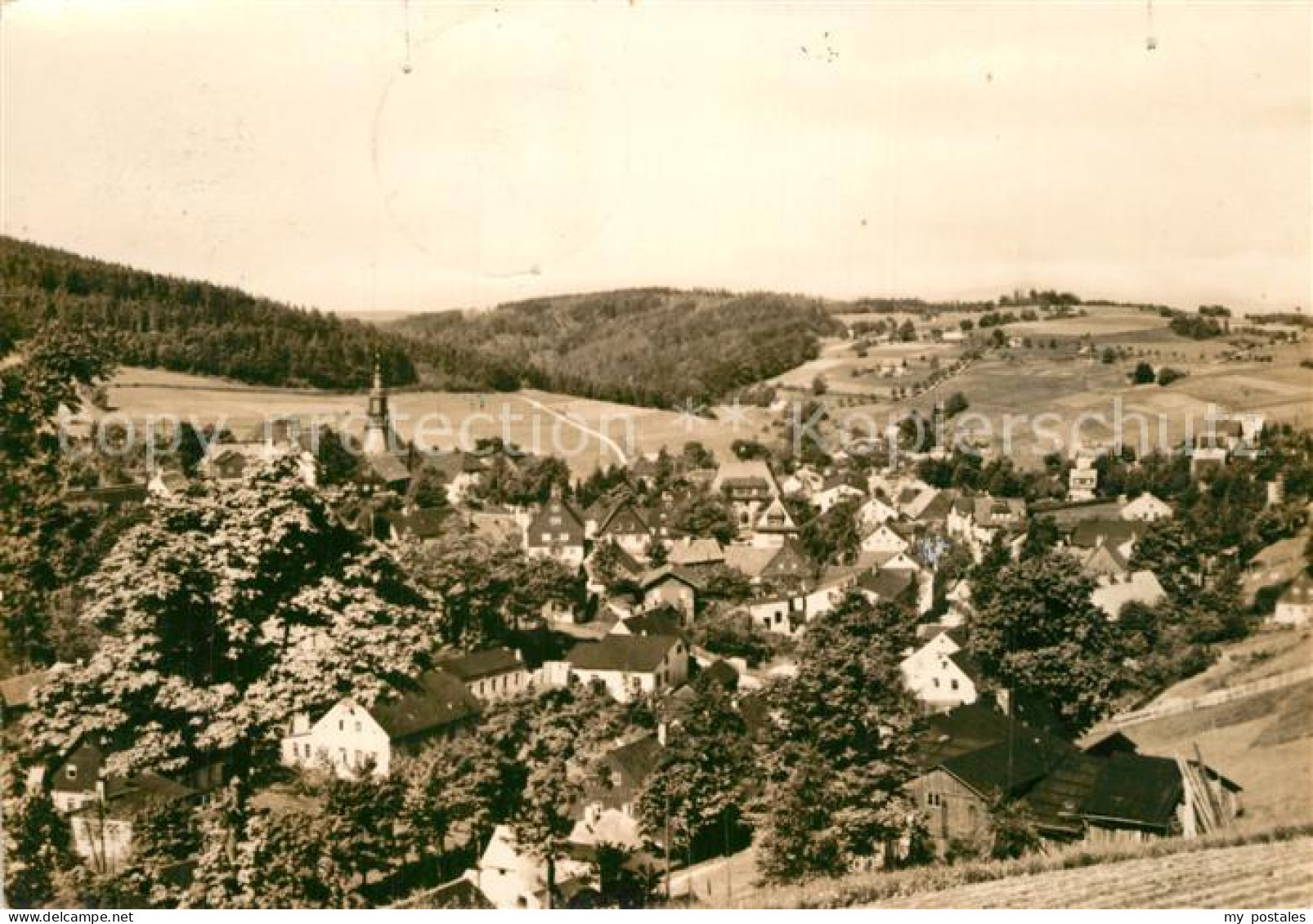 Seiffen Erzgebirge Panorama