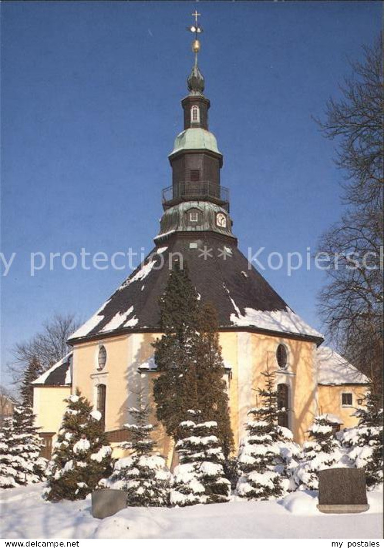 Seiffen Erzgebirge Rundkirche