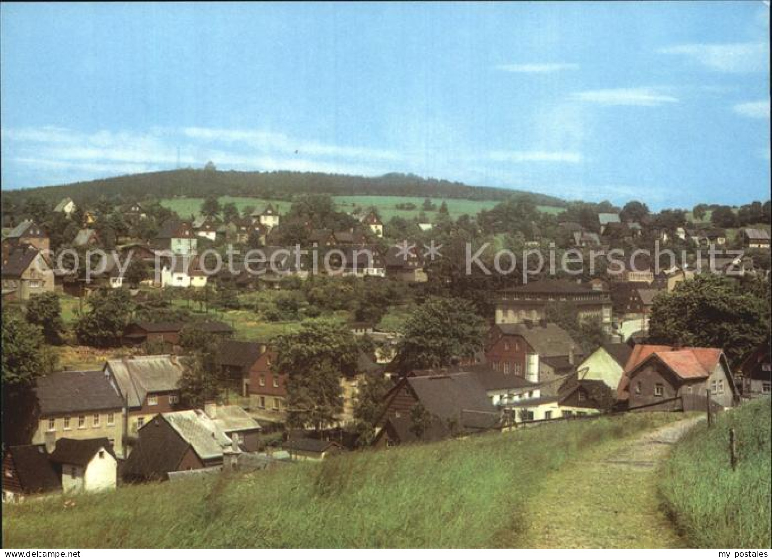 Seiffen Erzgebirge Schwartenbergblick