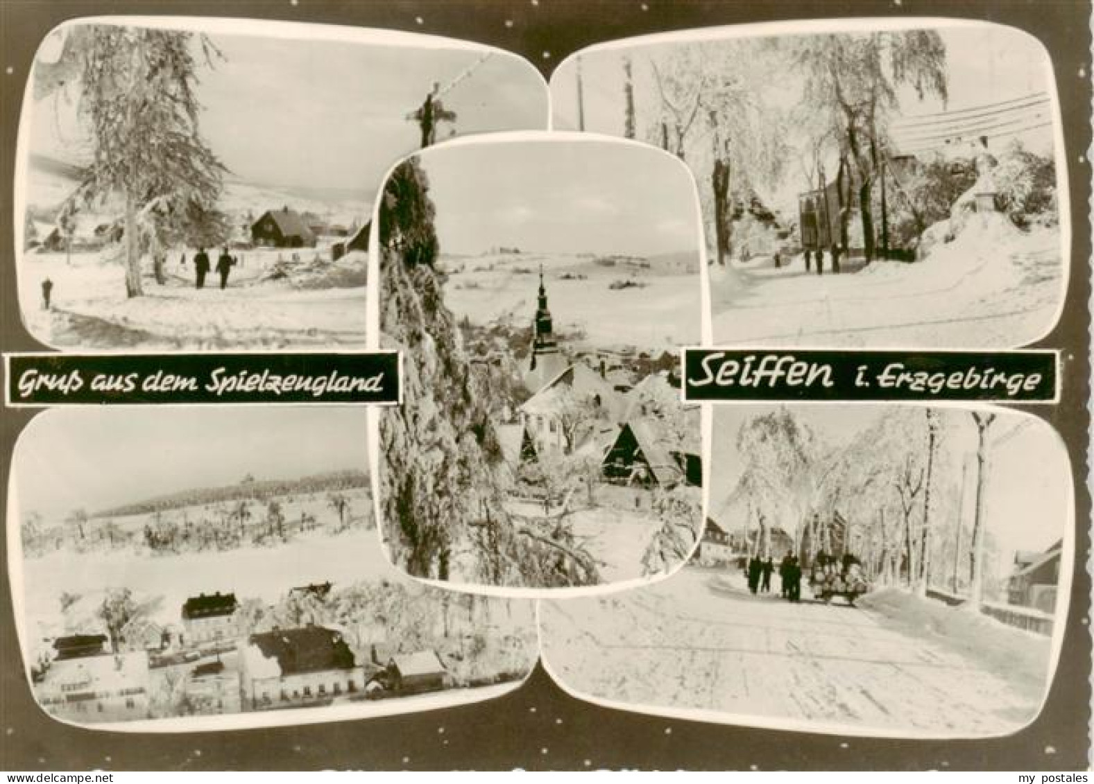 Seiffen Erzgebirge Winteridylle