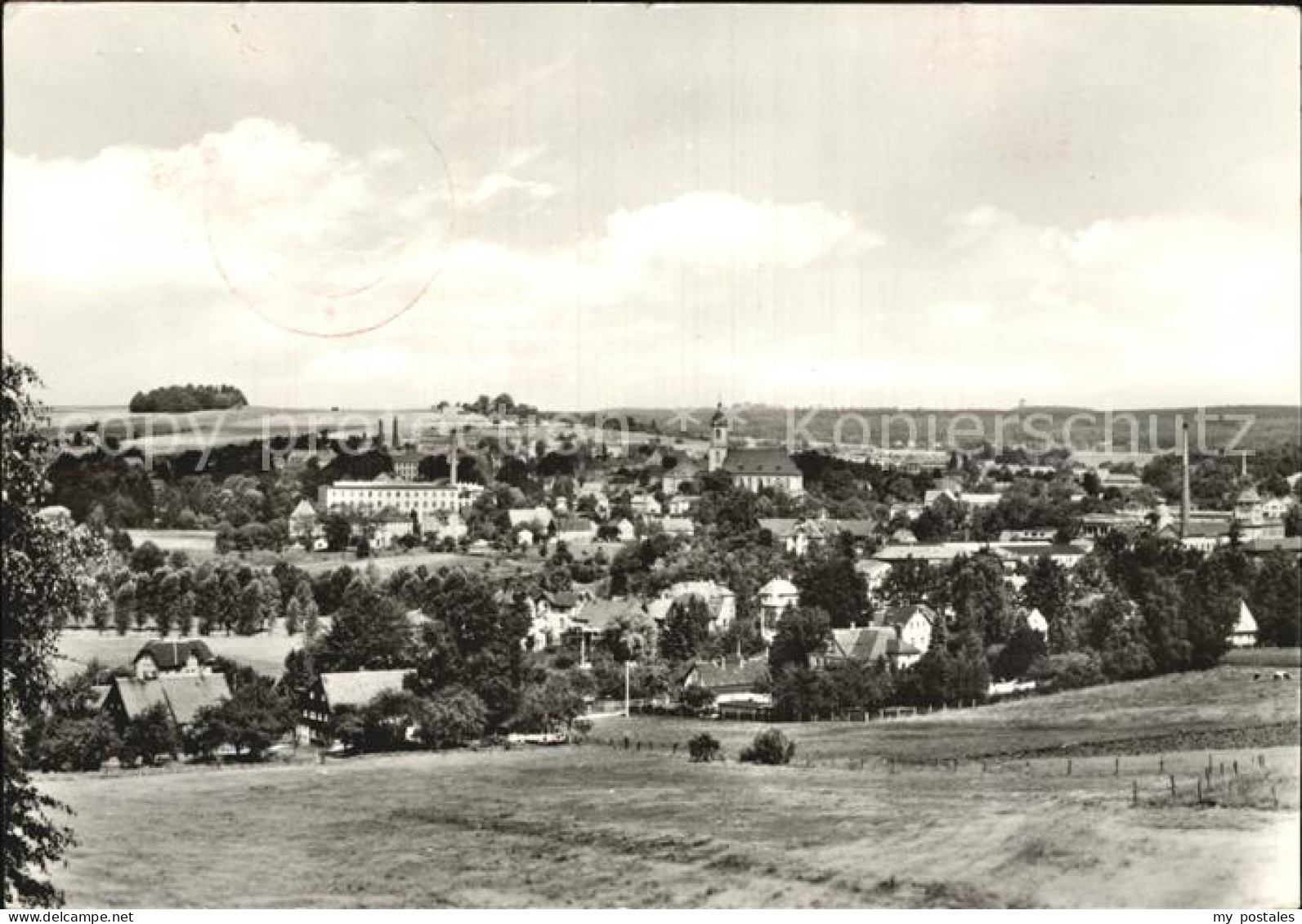 Seifhennersdorf Blick vom Burgsberg