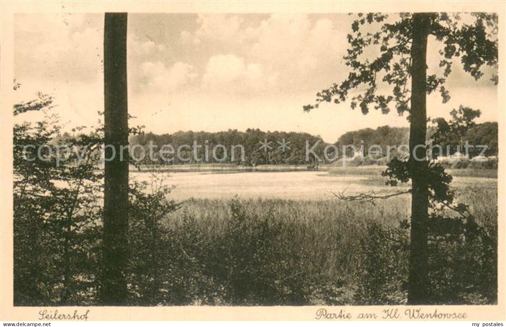 Seilershof Gransee Partie am kleinen Wentorosee