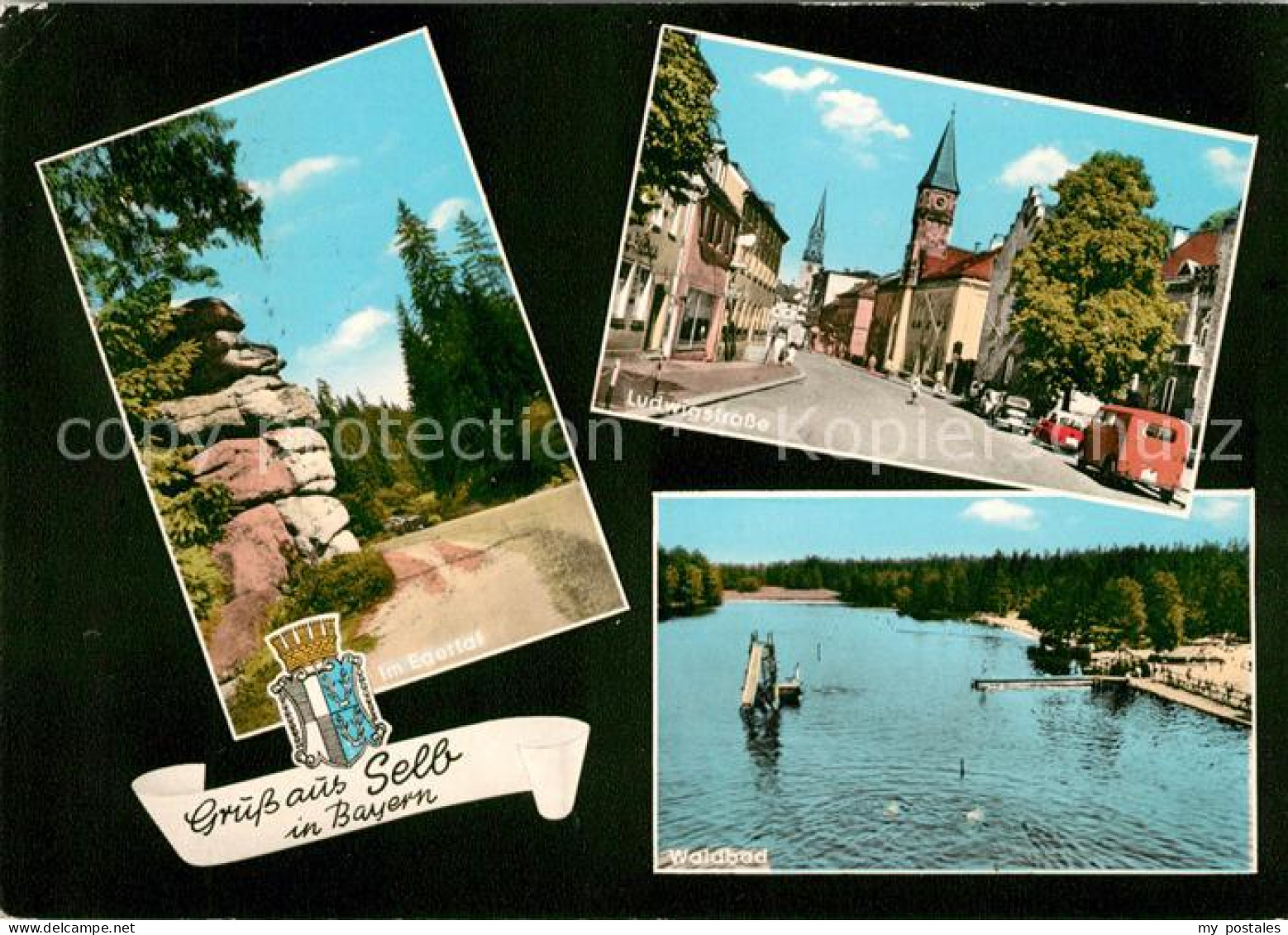 Selb Egertal Felsen Ludwigstrasse Waldbad