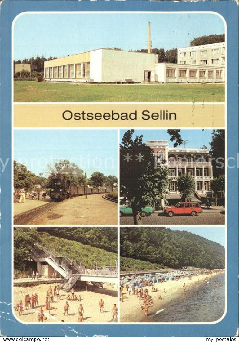 Sellin Ruegen Ostseebad FDGB Klubhaus Haus Sellin Strand