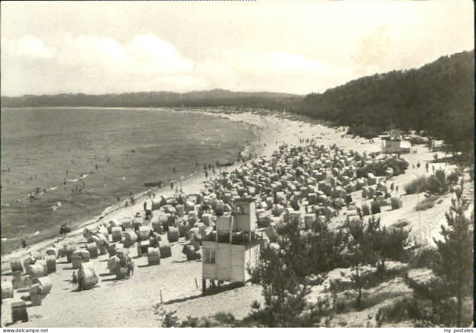 Sellin Ruegen Sellin Strand x 1970