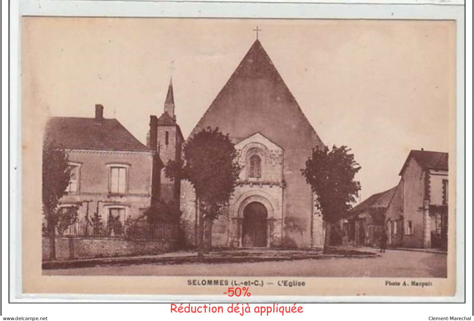 SELOMMES : l'église - très bon état