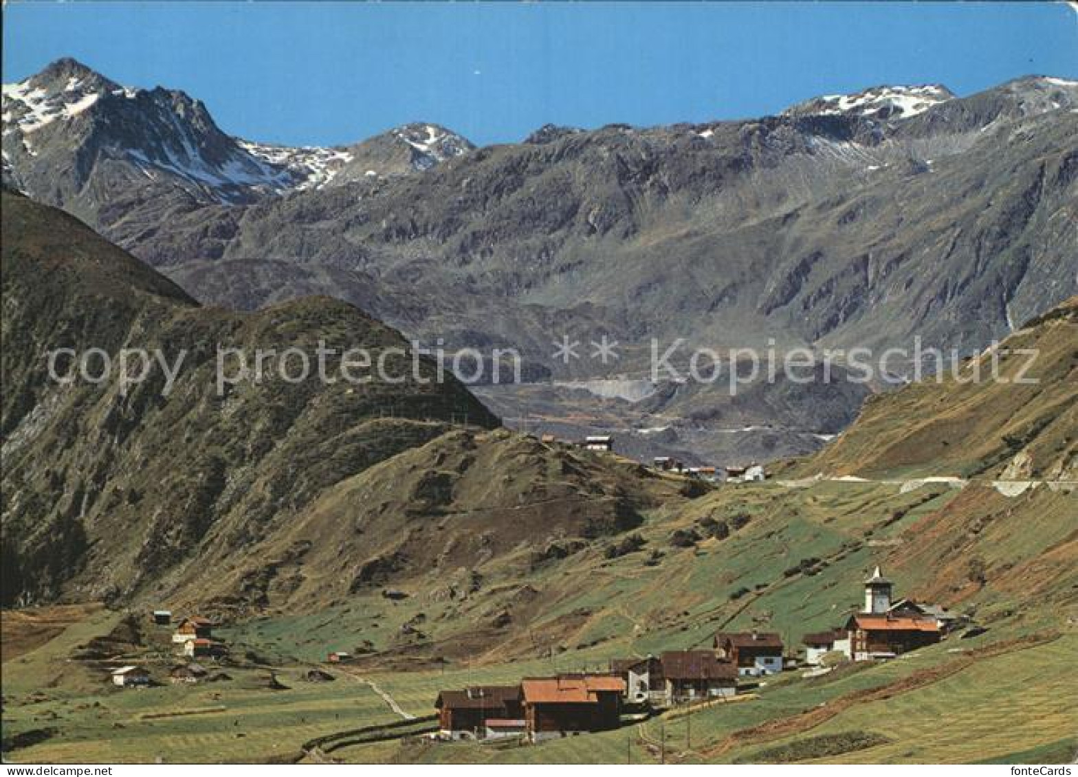 Selva Tujetsch Oberalppass Piz Badus