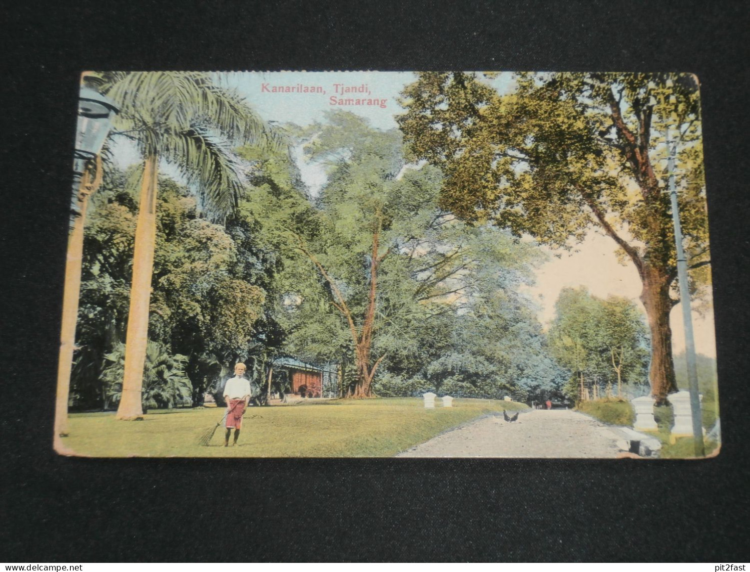 Semarang auf Java , 1914 , Tjandi , Indonesien , Indonesia , Ansichtskarte , AK , CPA !!