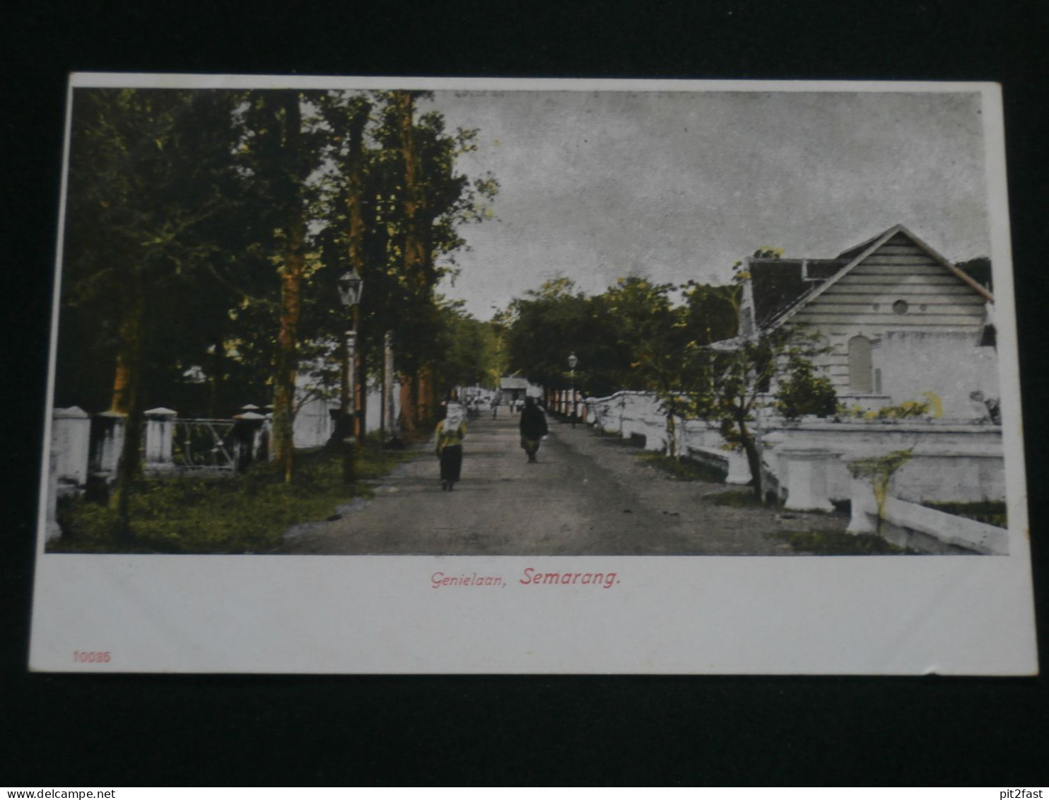 Semarang auf Java , ca. 1910 , Genielaan , Indonesien , Indonesia , Ansichtskarte , AK , CPA !!